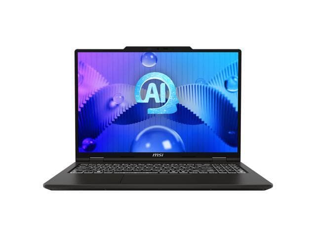 MSI MSI 16 "Venture 16 AI 2K 120 Hz ordinateur portable OLED, Intel Core Ultra 7 155H