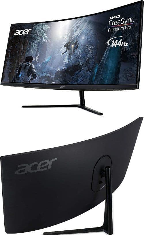 Acer Acer ED270 X0 FHD – Moniteur de jeu incurvé 27 pouces 1080P FHD, taux de rafraîchissement 200 Hz